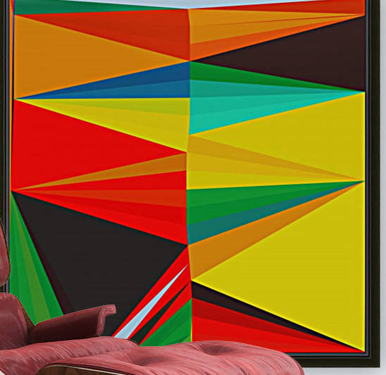 Abstract Composition 652 Reproduction