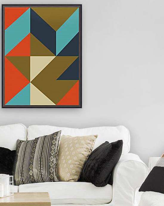 Abstract Composition 646 Reproduction
