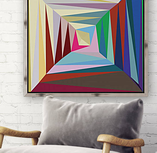 Abstract Composition 641 Reproduction