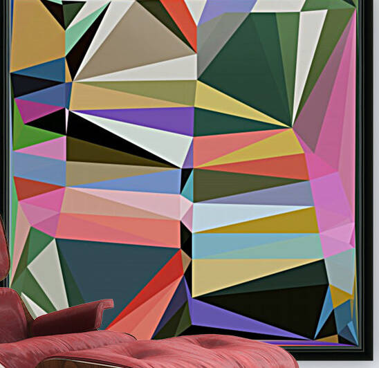 Abstract Composition 639 Reproduction