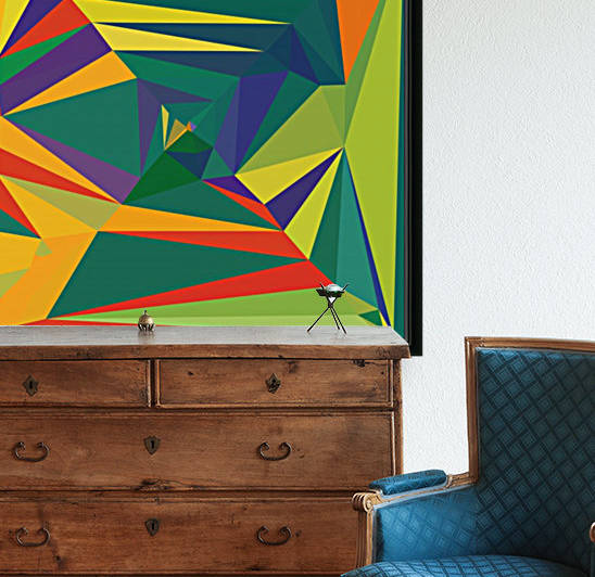 Abstract Composition 637 Reproduction
