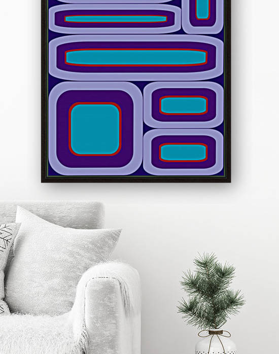 Abstract Composition 614 Reproduction