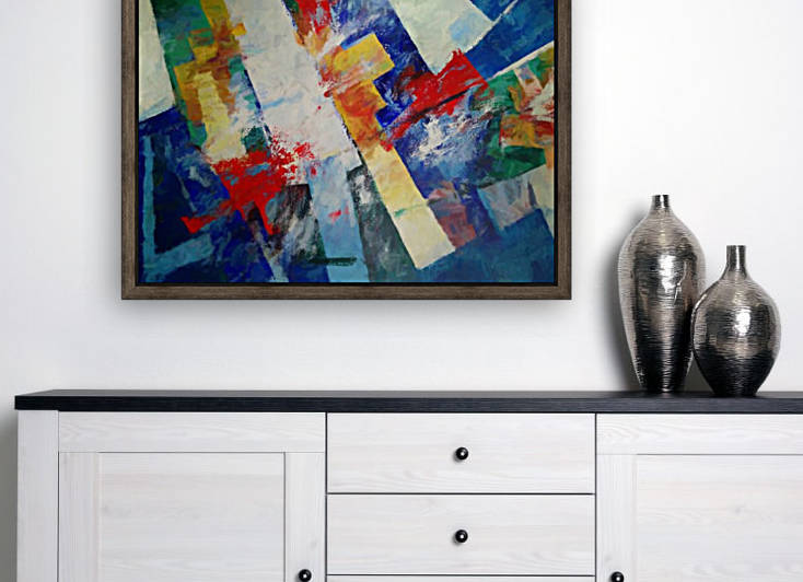 Abstract Composition 611 Reproduction