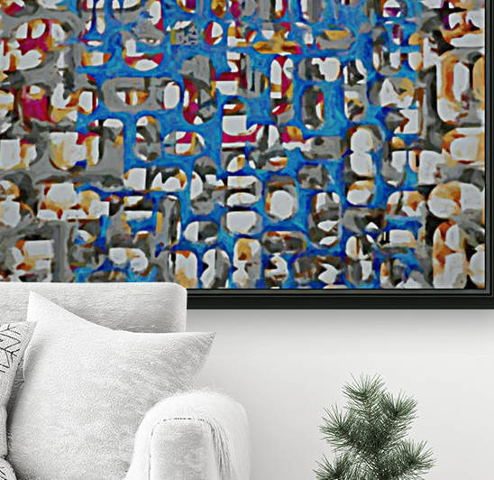 Abstract Composition 588 Reproduction