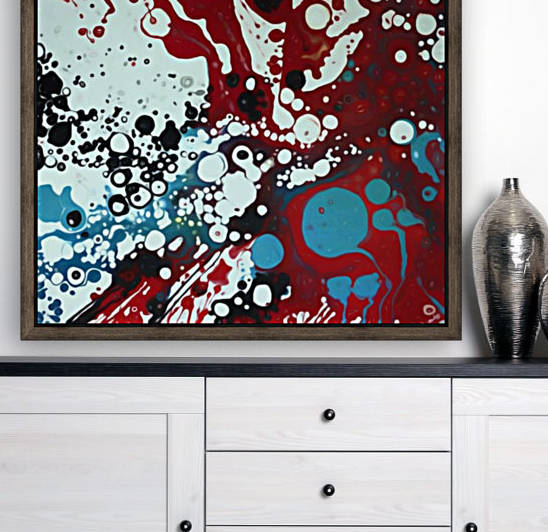 Abstract Composition 535 Reproduction