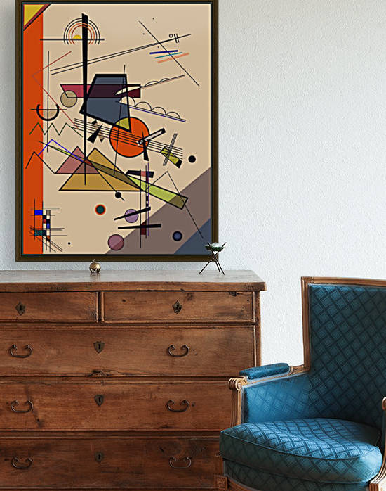 Abstract Composition 522 Reproduction