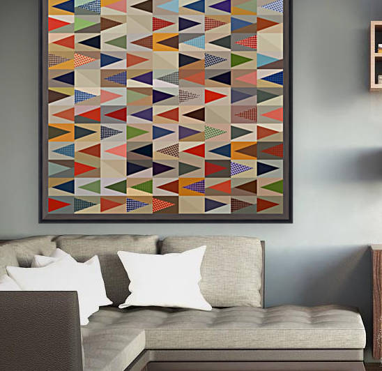 Abstract Composition 391 Reproduction