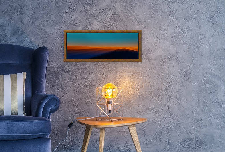 Sunset in the Mountains Reproduction