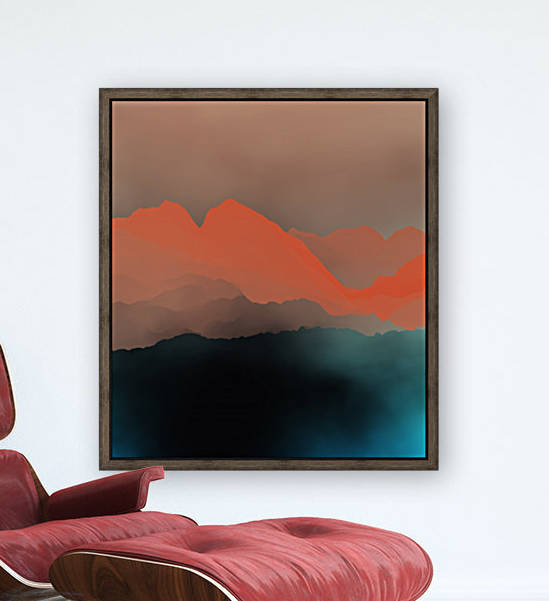 Mountainous landscape 2 Reproduction