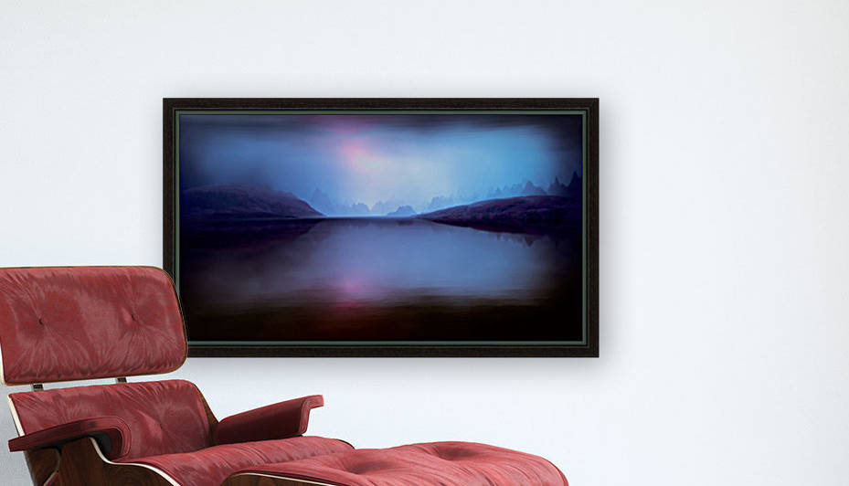 Bluish Landscape 2 Reproduction