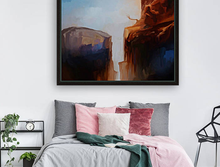 Sharp Cliffs Reproduction