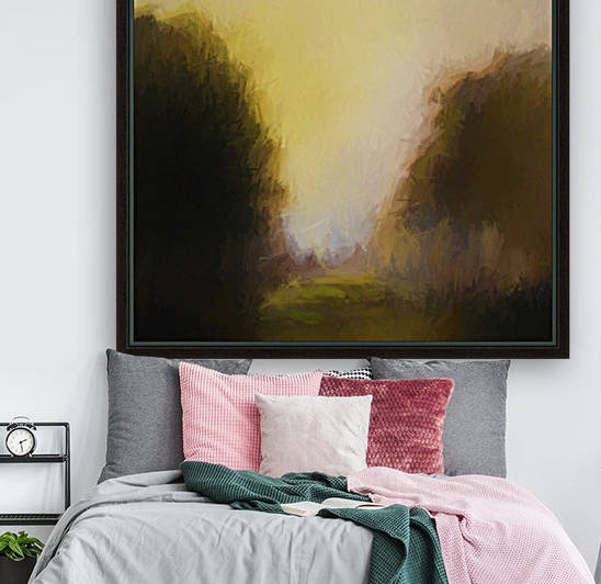 Impressionist landscape by Angel Estevez