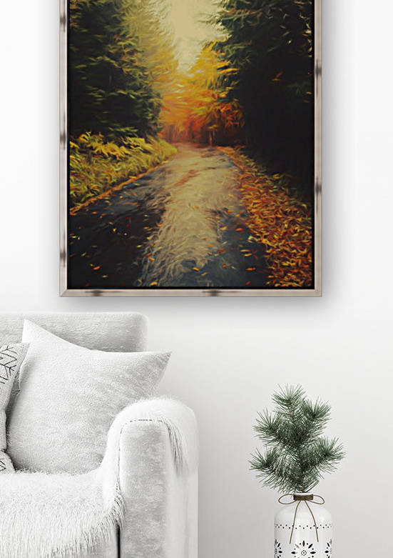 Autumnal Landscape 4 by Angel Estevez