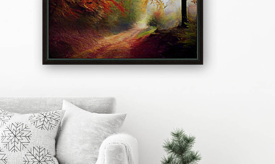 Autumnal Landscape 5 by Angel Estevez