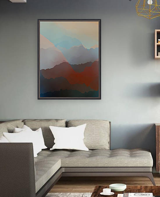 Beautiful Mountains 2 by Angel Estevez