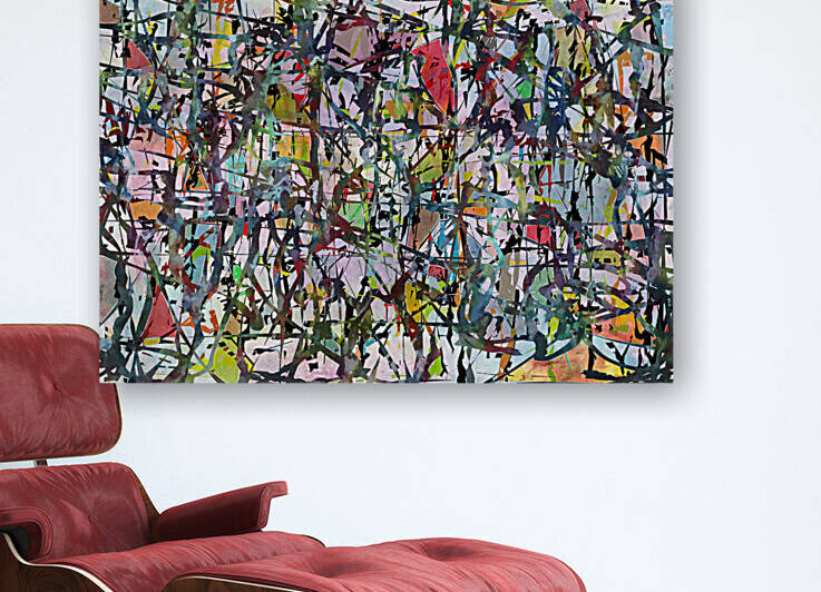 Pollock Wink 3 by Angel Estevez
