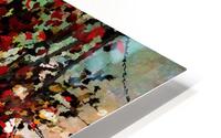 Red Trees HD Metal print