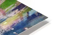 Random Brush Strokes HD Metal print