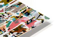 Mixing Colors and Shapes HD Metal print