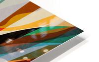 Winding Shapes HD Metal print
