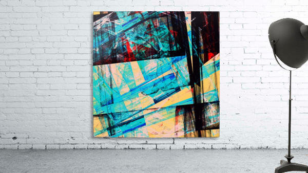 Abstract Composition 485 Wall Preview