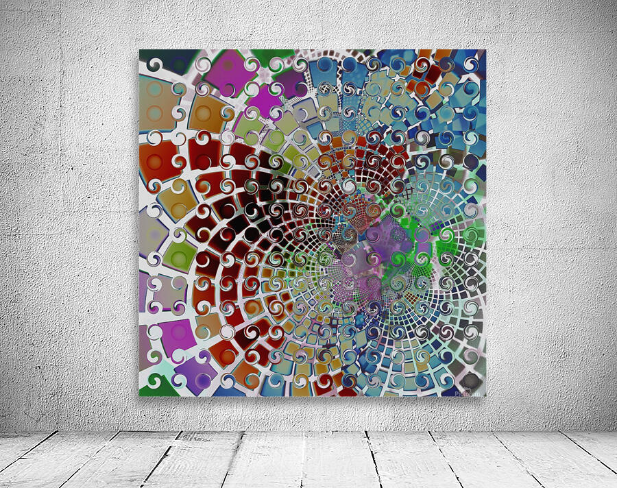 Abstract Composition 158 Wall Preview