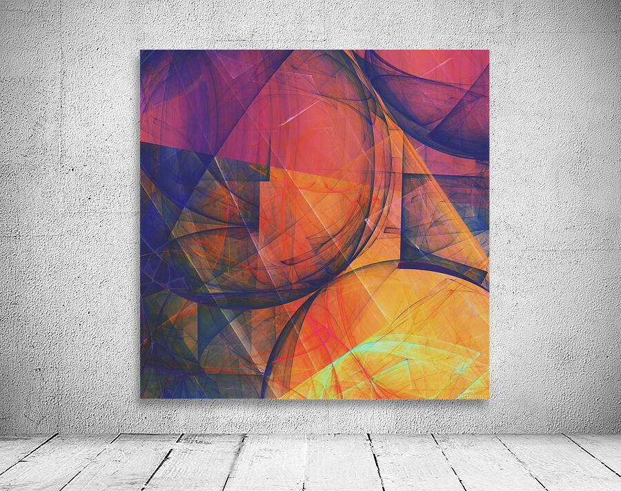 Abstract Composition 335 Wall Preview
