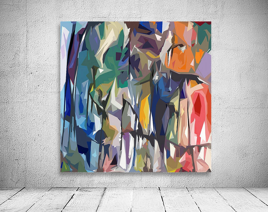 Abstract Composition 736 Wall Preview