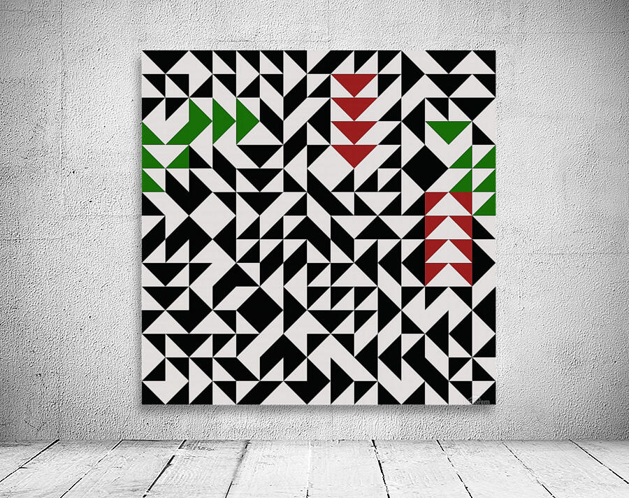 Abstract Composition 721 Wall Preview