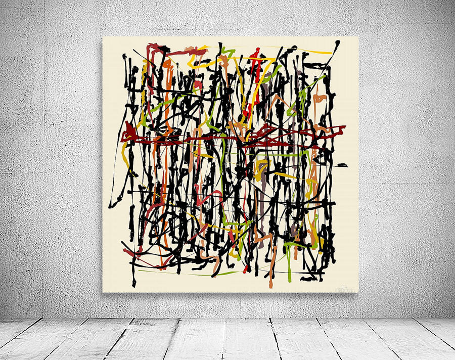 Abstract Composition 715 Wall Preview