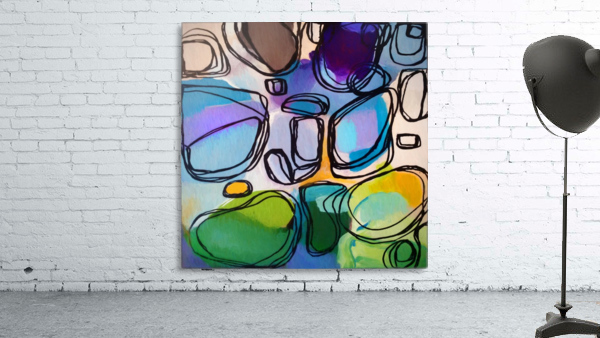 Abstract Composition 684 Wall Preview