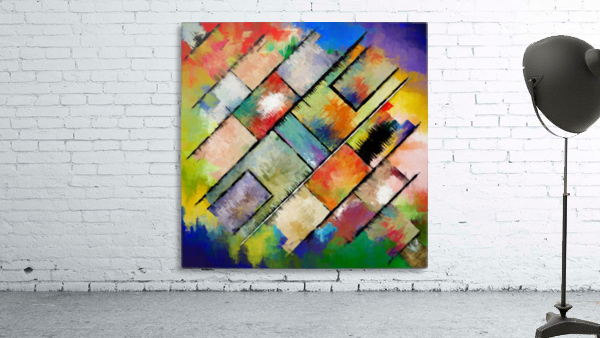 Abstract Composition 657 Wall Preview