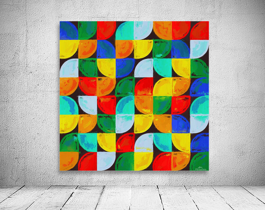 Abstract Composition 644 Wall Preview