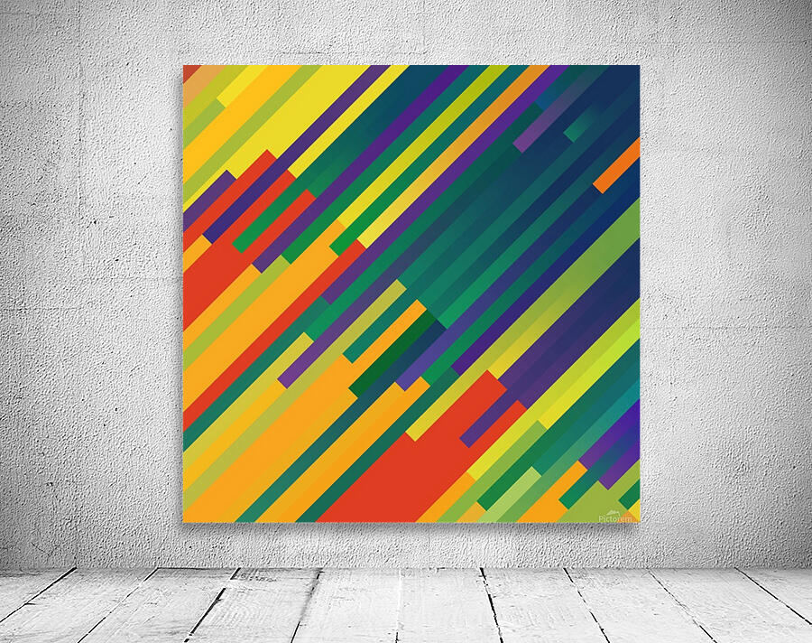 Abstract Composition 615 Wall Preview