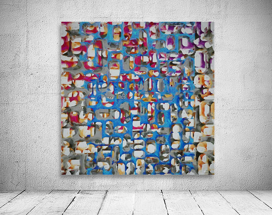Abstract Composition 588 Wall Preview