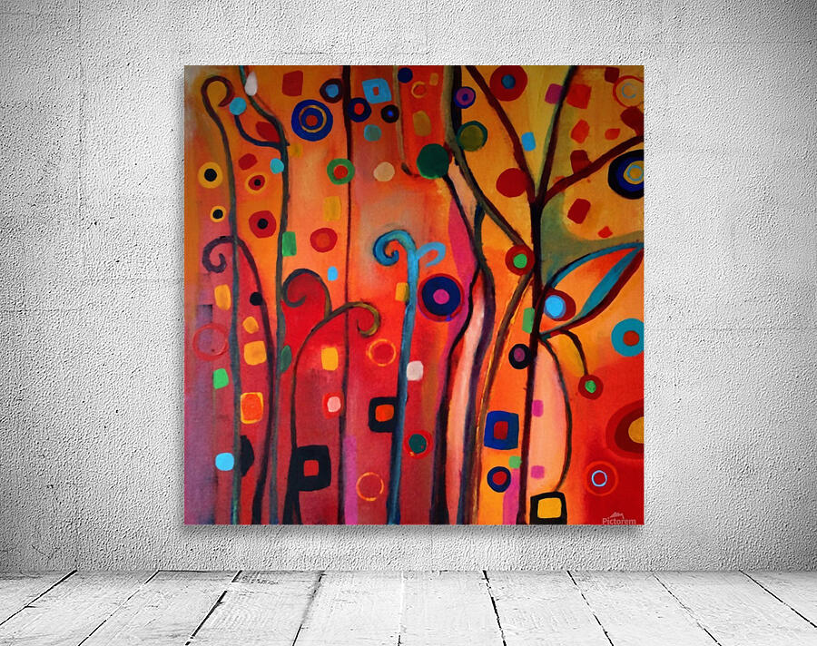 Abstract Composition 589 Wall Preview