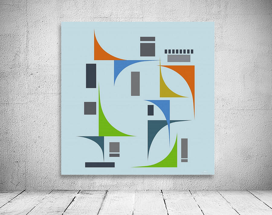 Abstract Composition 518 Wall Preview