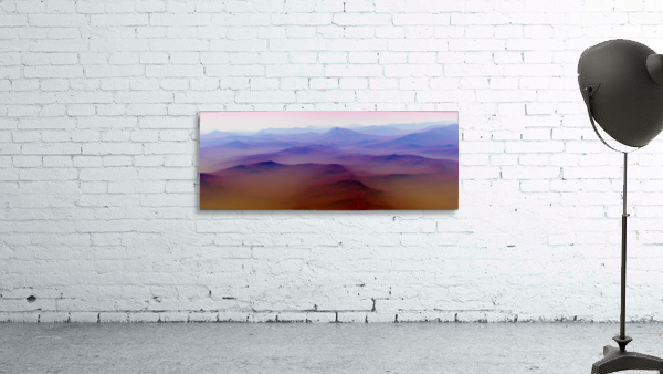 Mountainous Landscape Wall Preview