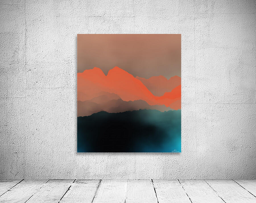 Mountainous landscape 2 Wall Preview