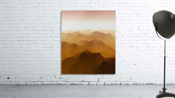 Mountainous landscape 3 Wall Preview