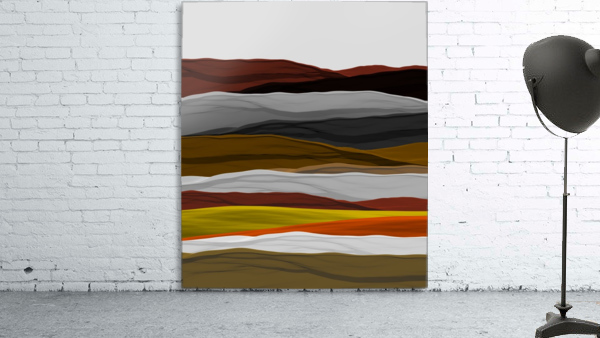 Abstract Landscape Wall Preview