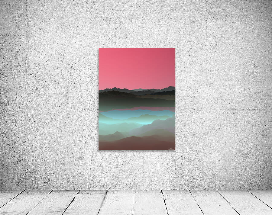 Mountainous Landscape 9 Wall Preview