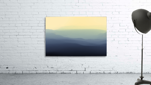 Mountainous Landscape 11 Wall Preview