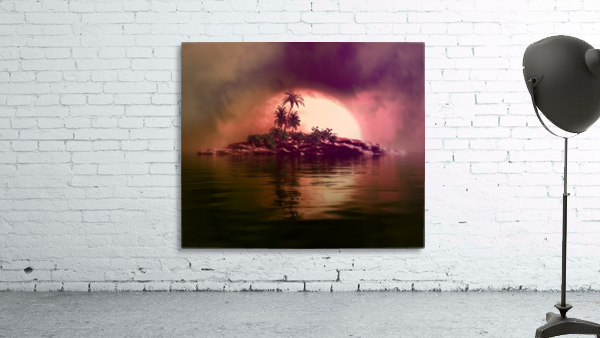Tropical Islet Wall Preview