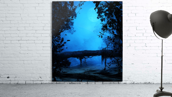 Blue Surroundings Wall Preview