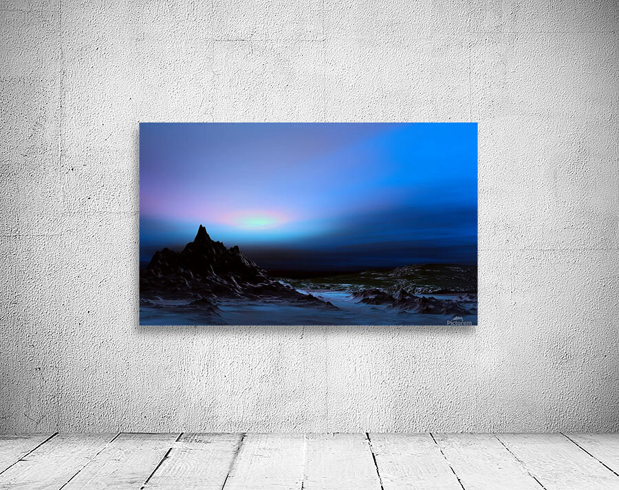 Blue Serenity Wall Preview