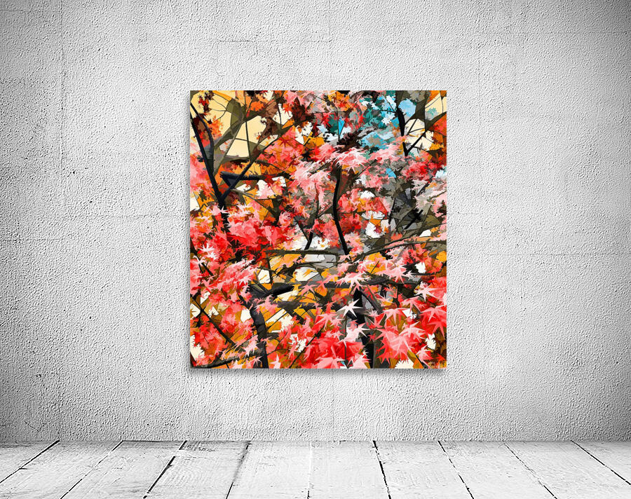Autumnal Trees 4 Wall Preview