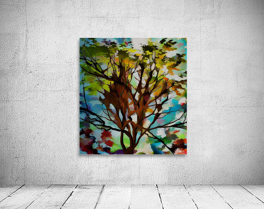 Autumnal Tree Wall Preview