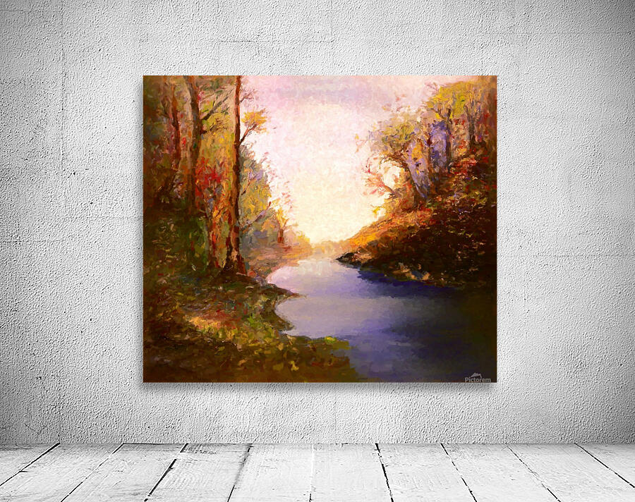 Woods and Creek Wall Preview