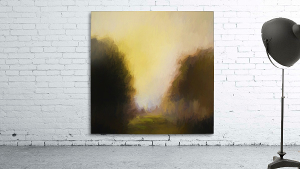 Impressionist landscape Wall Preview